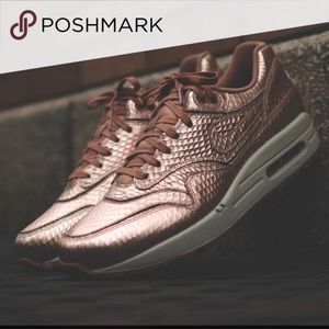 Rose Gold Snakeskin Nike Air Max